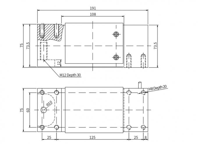 High-Capacity Single Point Load Cell for Liquid & Gas Filling – WL-120 1